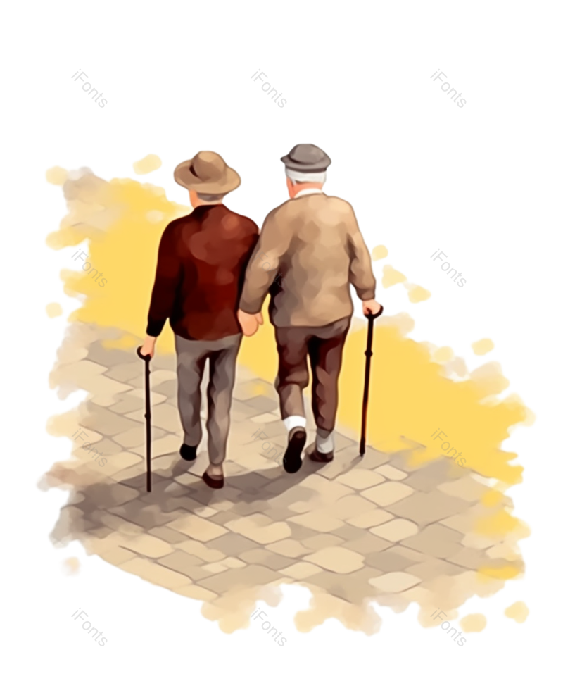 元素图片,父亲节元素,保护PNG,插画免抠素材